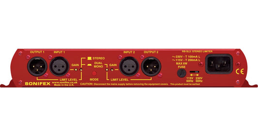 Sonifex RB-SL2 | Twin Mono, or Stereo, Limiter