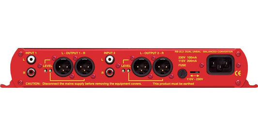Sonifex RB-UL2 | Dual Stereo Unbalanced To Balanced Converter