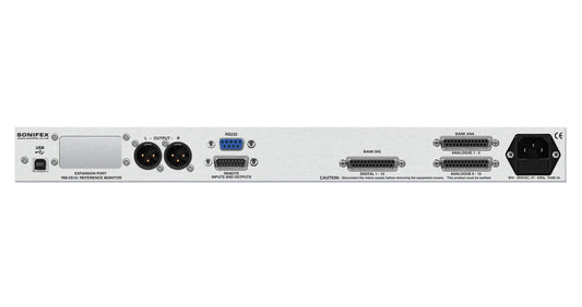 Sonifex RM-2S10 | Reference Monitor, 2 LED Meters & 10 Stereo Channel Inputs