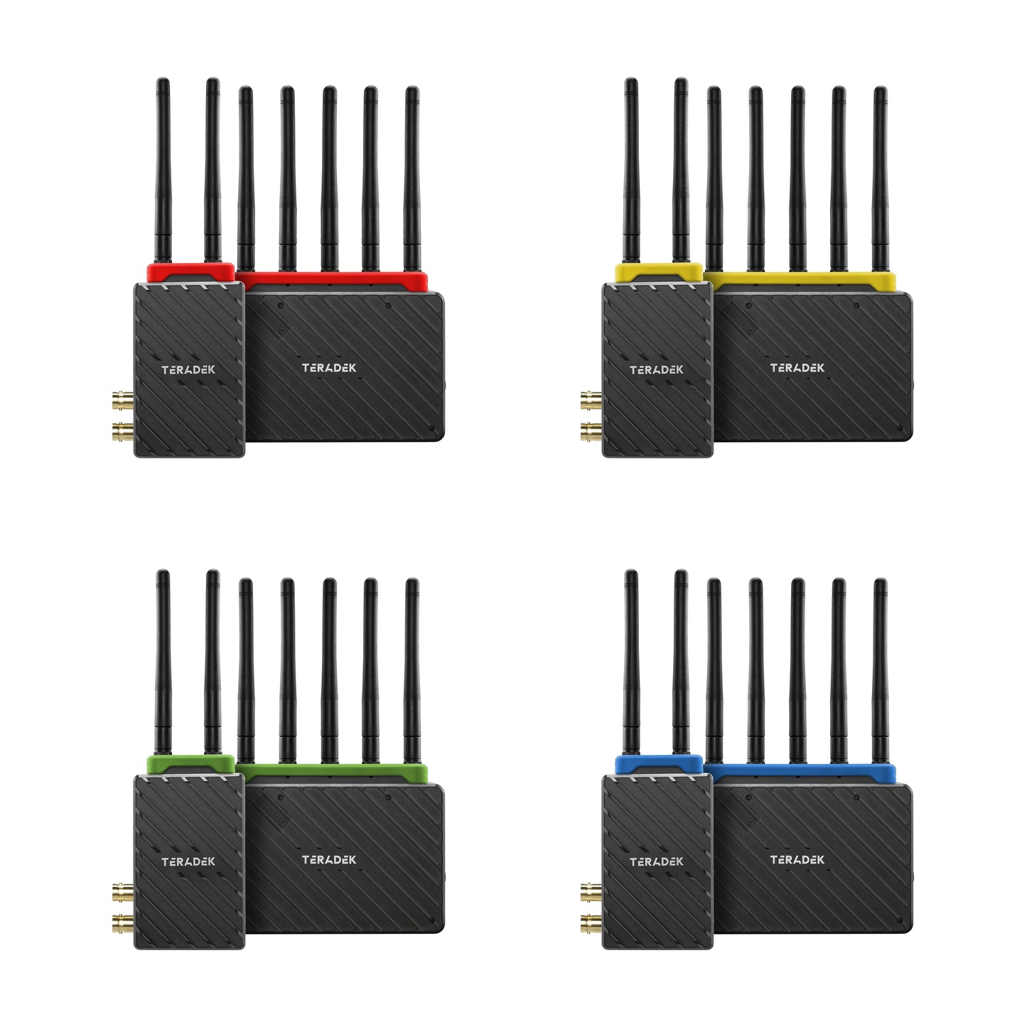 Teradek Color Bands For Bolt 6 LT / Color Pack 1 / 4 Colors TX/RX
