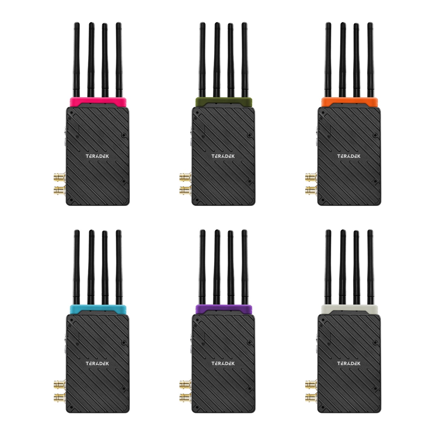 Teradek Color Bands For Bolt 6 XT / Color Pack 2 / 6 Colors TX/RX