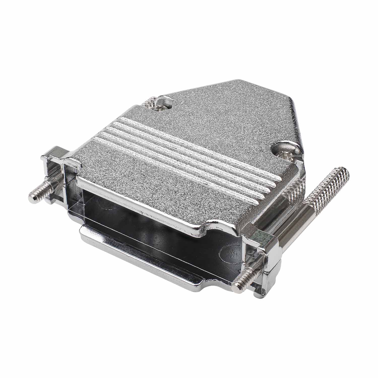SUB-D (8-channel)/full metal shell, metal-, tiesi, pilkas