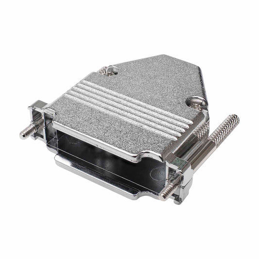 SUB-D (8-channel)/full metal shell, metal-, tiesi, pilkas