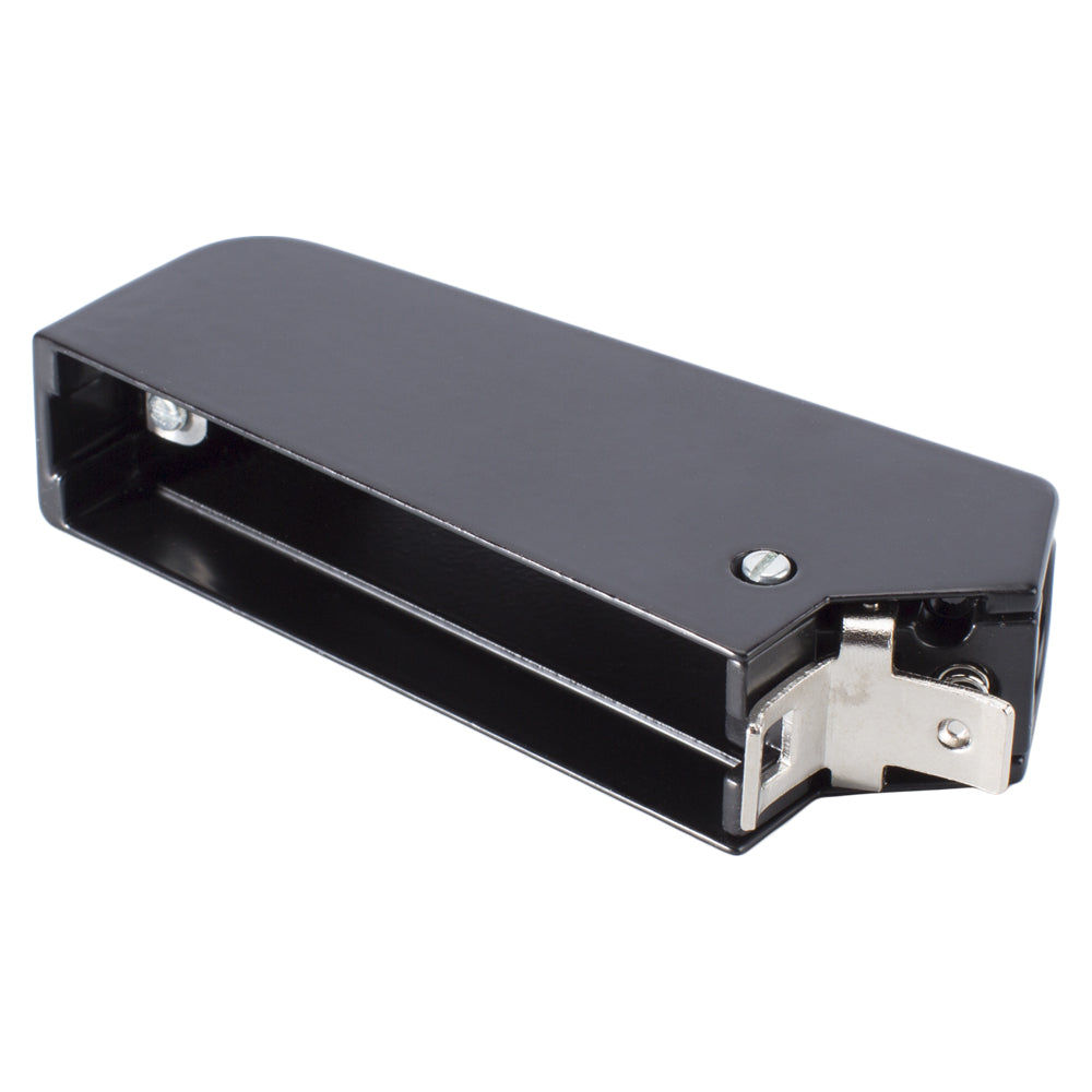 SIEMENS Case, Metal sleeve housing angled for kištukas / lizdas multipin clip jungtis 30-pole and 39-pole, juodas