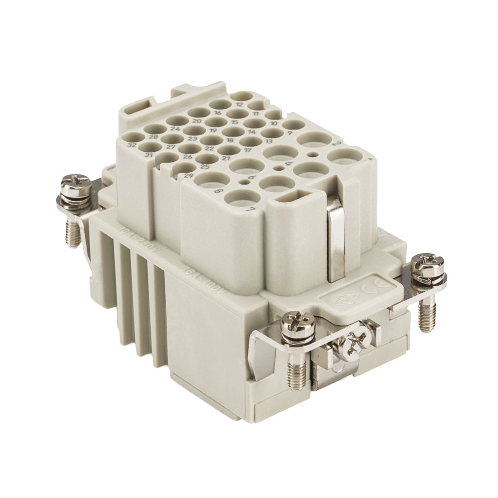 ILME rectangular MP 10, 32-pole , Contact Insert