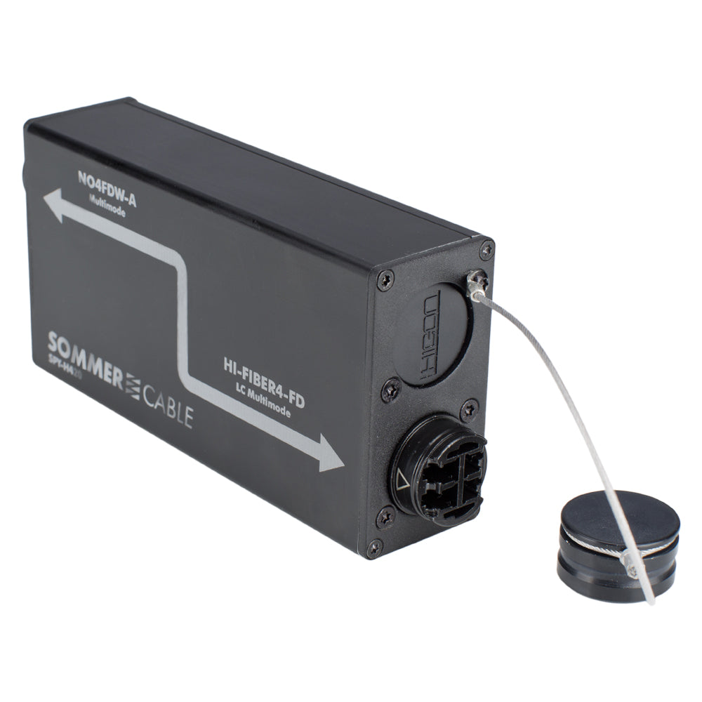 Adapter | LC lizdas/opticalCON® QUAD lizdas tiesi, pilkas