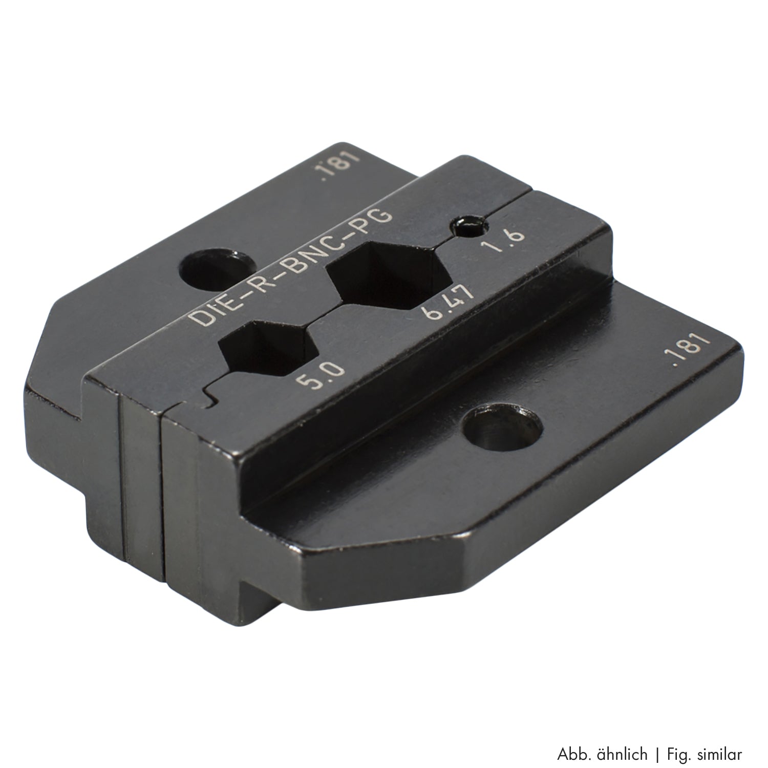NEUTRIK® Crimp die for NEUTRIK® BNC for NBNC75BLP7, suitable crimping pliers: WCZ1200, WCZ1201