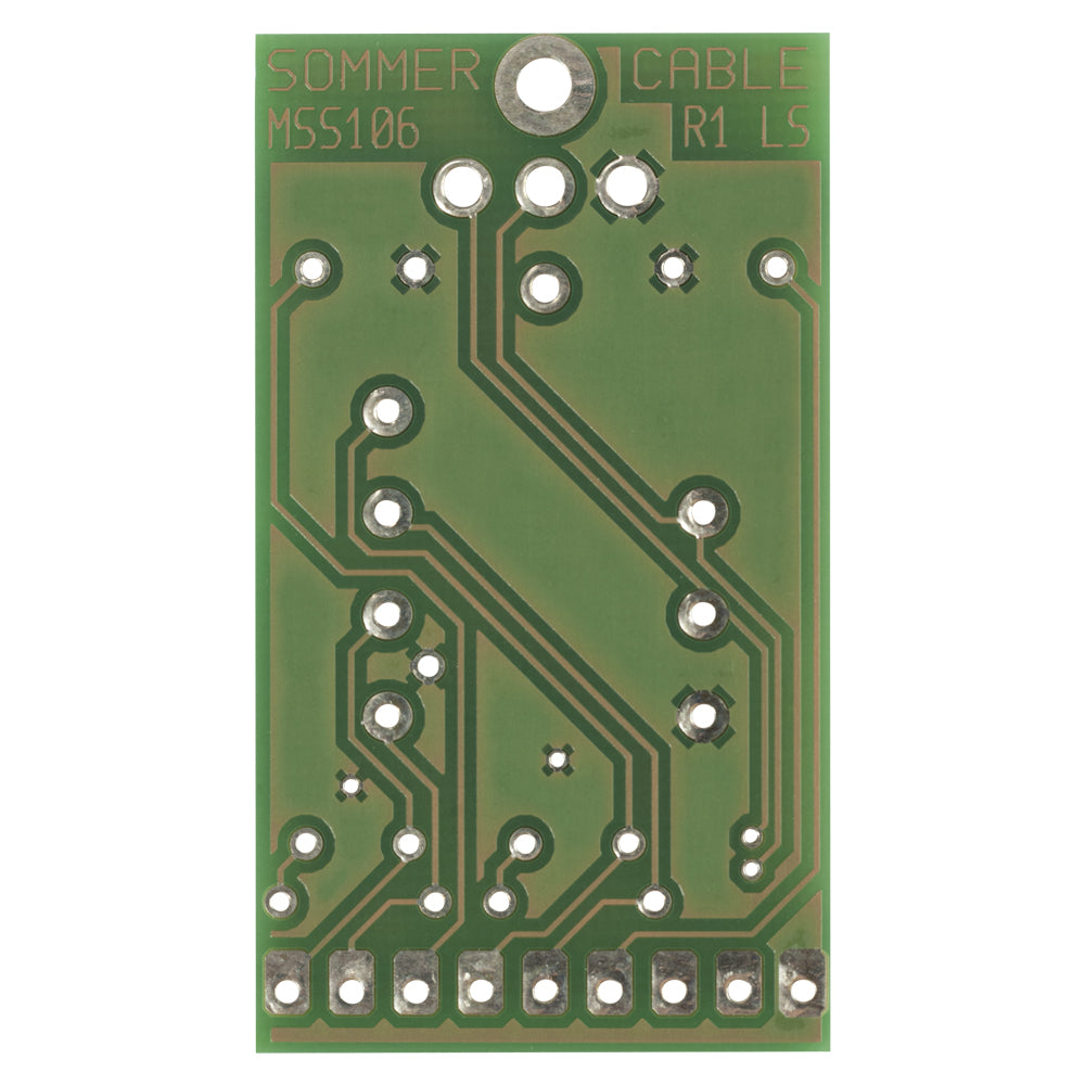 Circuit board, Circuit board for self-assembly for SPLIT-1:1/SPLIT-1:1+1, žalias