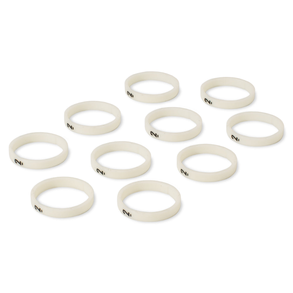 HICON Code ring, 10 rings with number “2“ for HICON XLR tiesi