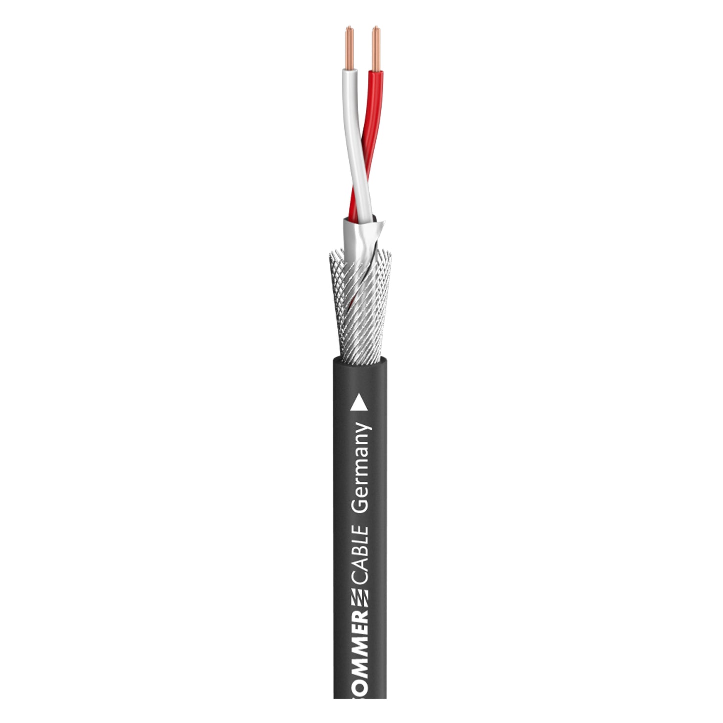 Patch & Microphone Cable SC-Goblin; 2 x 0,14 mm²; PVC Ø 4,60 mm; juodas - 500 m ritė