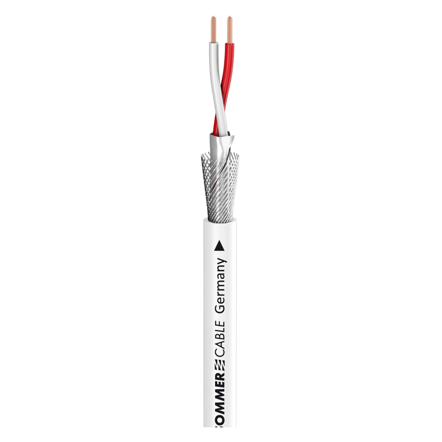 Patch & Microphone Cable SC-Goblin; 2 x 0,14 mm²; PVC Ø 4,60 mm; baltas - 200 m ritė