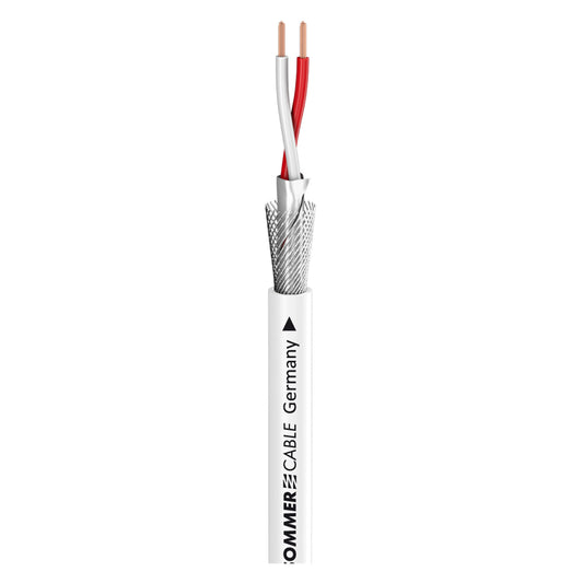 Patch & Microphone Cable SC-Goblin; 2 x 0,14 mm²; PVC Ø 4,60 mm; baltas - 200 m ritė