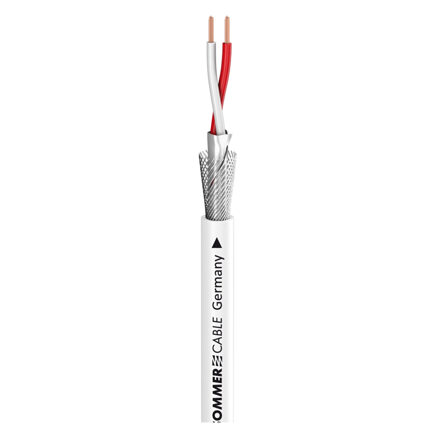 Patch & Microphone Cable SC-Goblin; 2 x 0,14 mm²; PVC Ø 4,60 mm; baltas - 100 m ritė