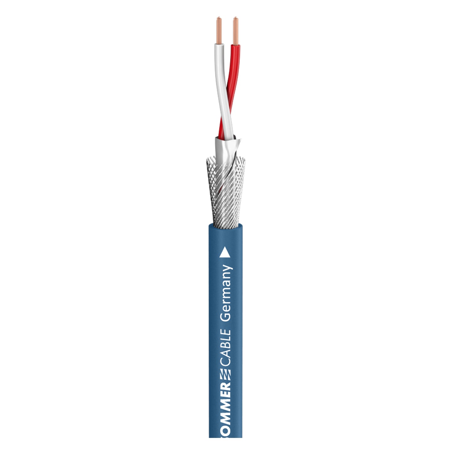 Patch & Microphone Cable SC-Goblin; 2 x 0,14 mm²; PVC Ø 4,60 mm; mėlynas - 500 m ritė