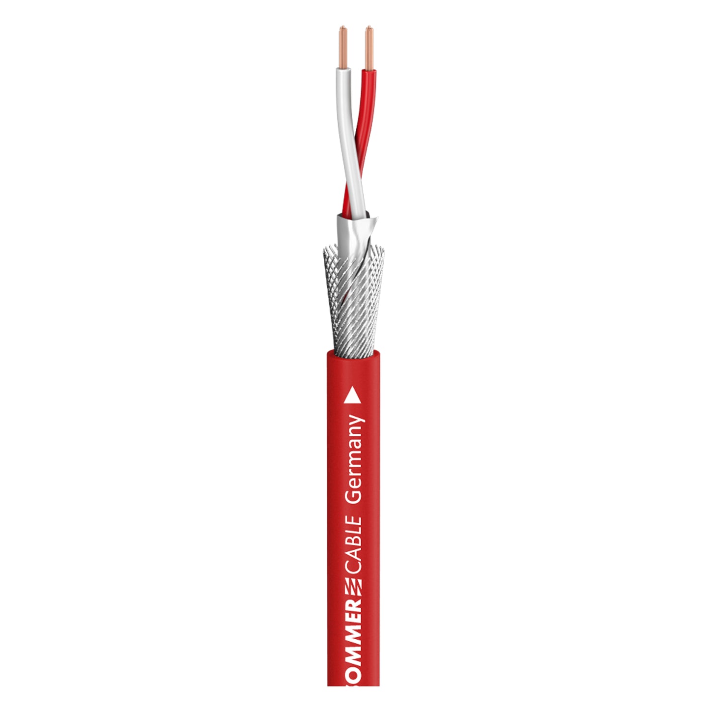 Patch & Microphone Cable SC-Goblin; 2 x 0,14 mm²; PVC Ø 4,60 mm; raudonas - 500 m ritė
