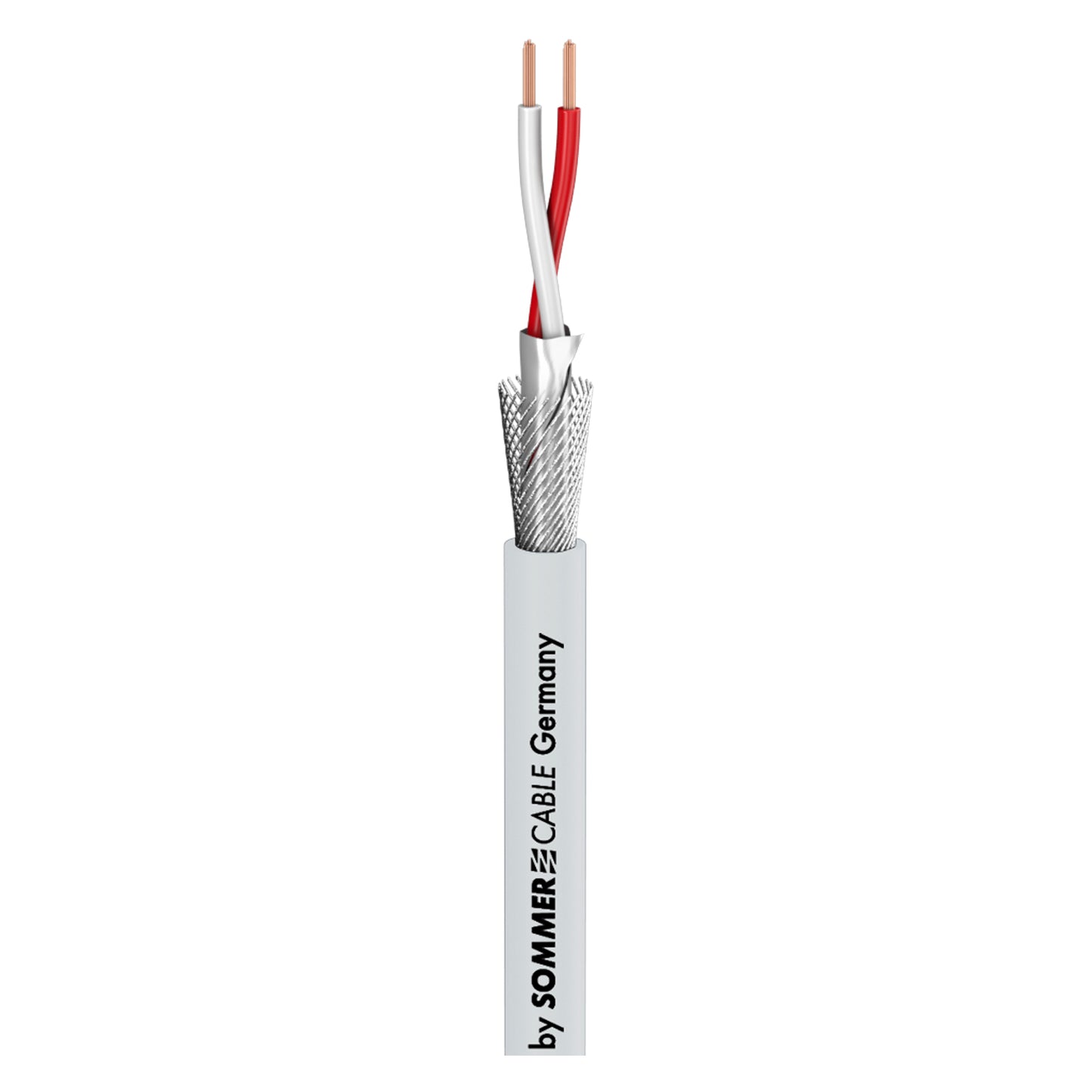 Patch & Microphone Cable SC-Goblin; 2 x 0,14 mm²; PVC Ø 4,60 mm; pilkas - 500 m ritė