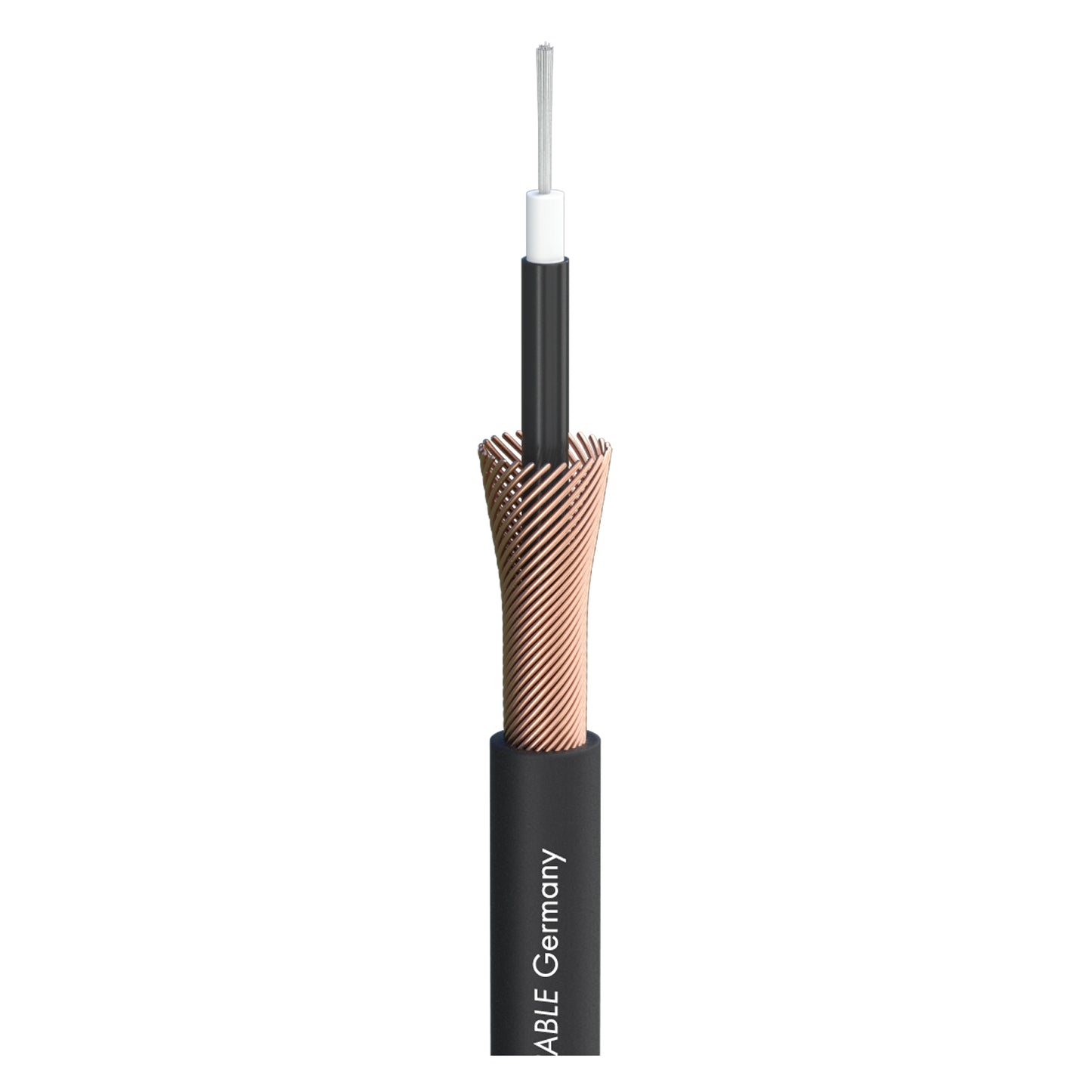 Instrumentinis kabelis Tricone® MKII; 1 x 0,22 mm²; PVC Ø 5,90 mm; juodas - 200 m ritė
