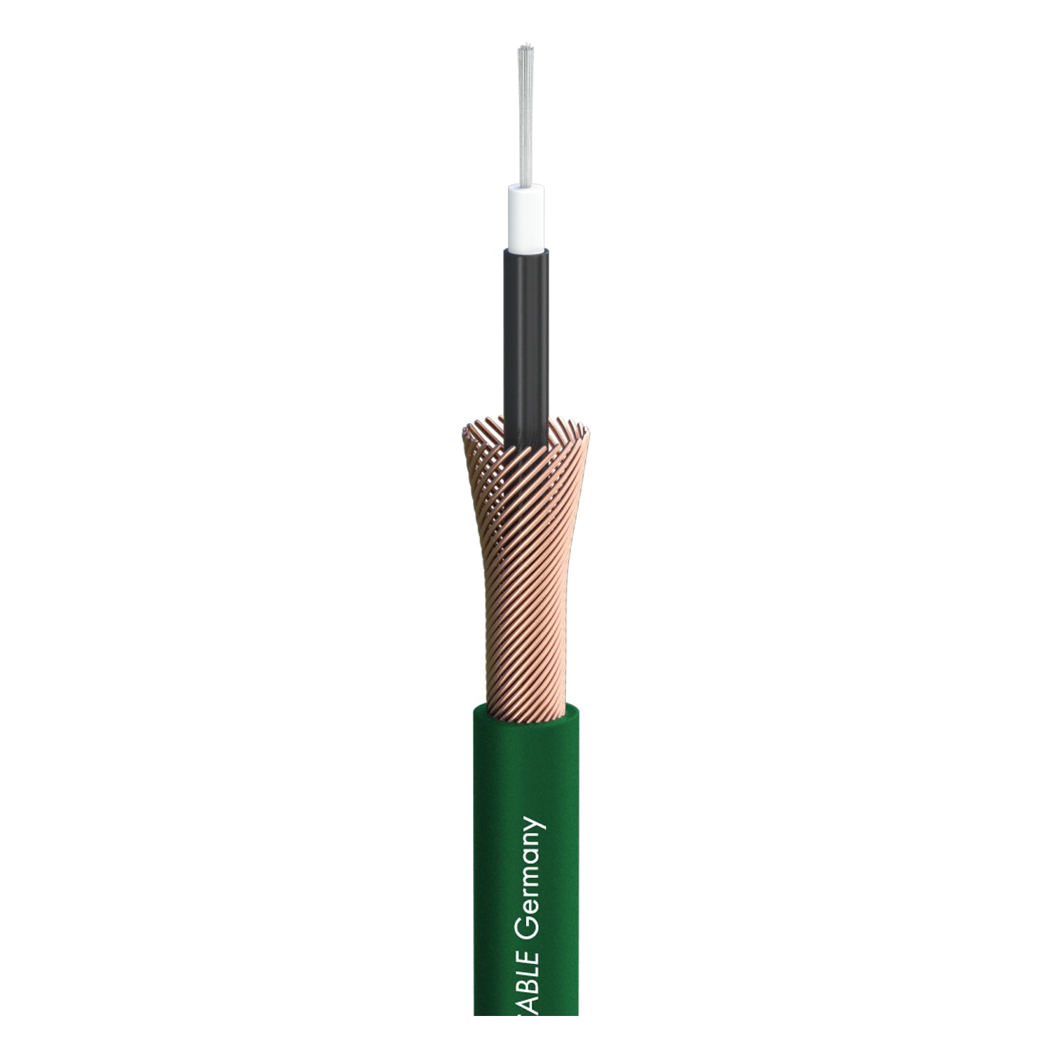 Instrumentinis kabelis Tricone® MKII; 1 x 0,22 mm²; PVC Ø 5,90 mm; žalias