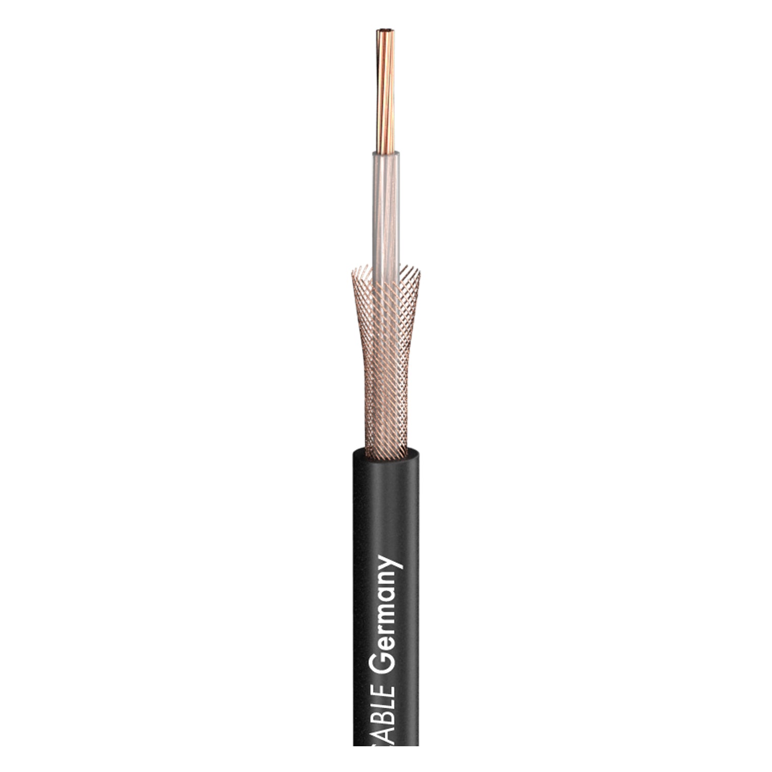 Patch & Instrument Cable SC-Onyx Tynee; 1 x 0,22 mm²; PVC Ø 4,00 mm; juodas - 1000 m ritė