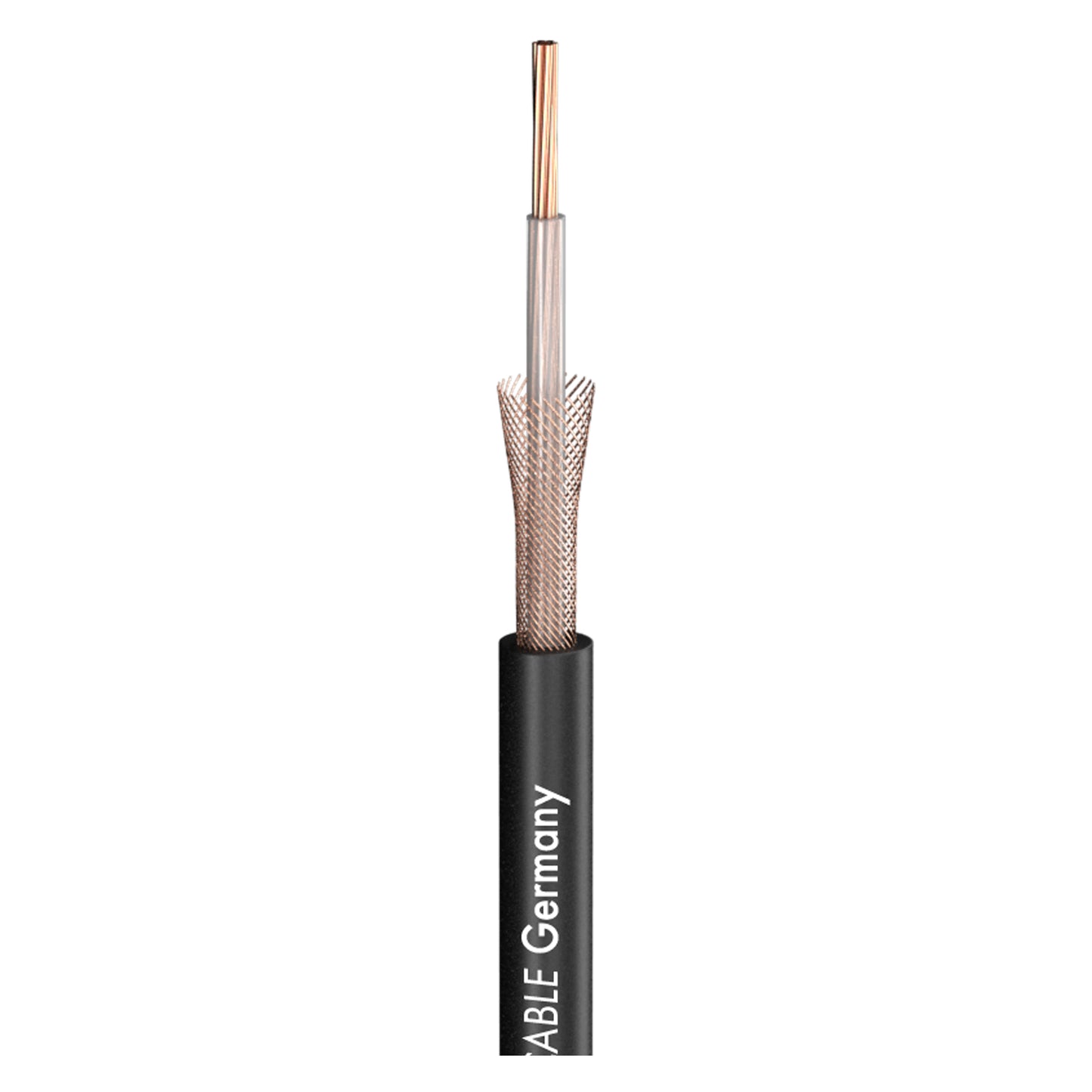 Patch & Instrument Cable SC-Onyx Tynee; 1 x 0,22 mm²; PVC Ø 4,00 mm; juodas - 500 m ritė