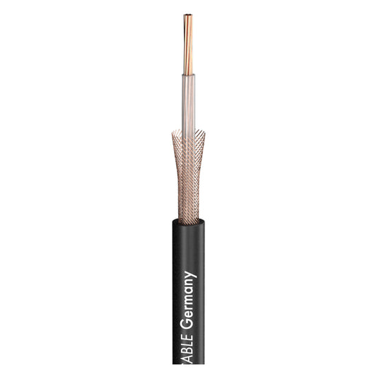Patch & Instrument Cable SC-Onyx Tynee; 1 x 0,22 mm²; PVC Ø 4,00 mm; juodas - 500 m ritė
