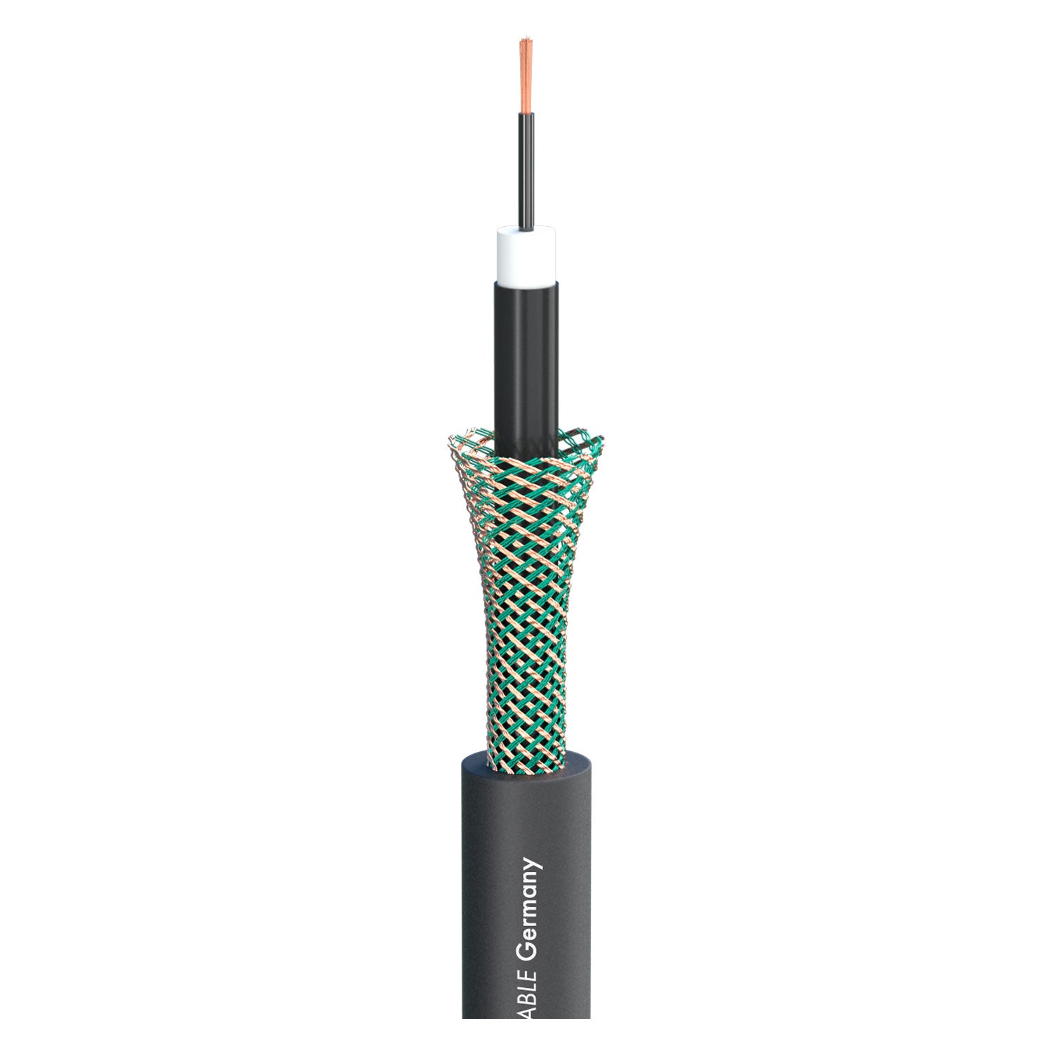 Hifi- & Instrumen cable, HighEnd SC-Stratos, Longlife; 1 x 0,34 mm²; PVC Ø 8,50 mm; pilkas - 500 m ritė