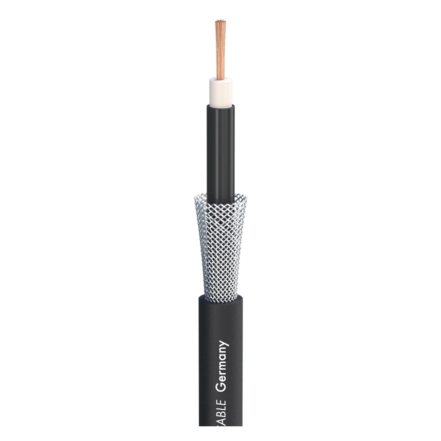 Instrumentinis kabelis Tricone® XXL; 1 x 0,50 mm²; LLC (Long Life Compound) Ø 5,90 mm; juodas - 500 m ritė