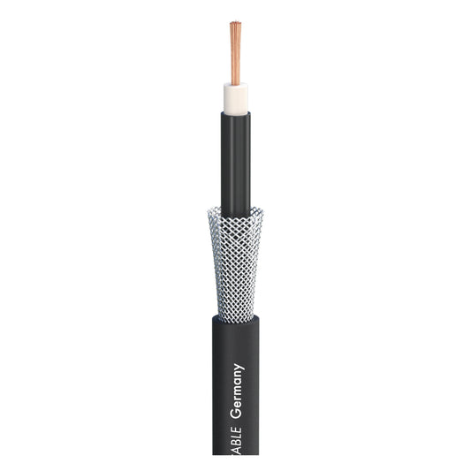 Instrumentinis kabelis Tricone® XXL; 1 x 0,50 mm²; LLC (Long Life Compound) Ø 5,90 mm; juodas - 500 m ritė