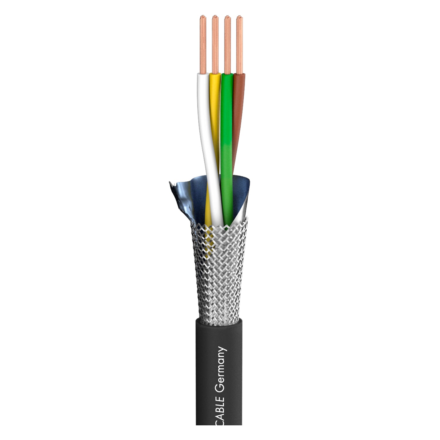 DMX Binary 434 DMX512; 4 x 0,34 mm²; PVC Ø 7,00 mm; juodas