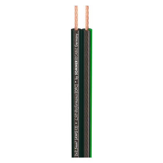Garsiakalbių kabelis SC-Orbit 225 MKII, HighEnd; 1 x 2 x 2,50 mm²; PVC; 10,2 x 4,8 mm; skaidrus - 500 m ritė