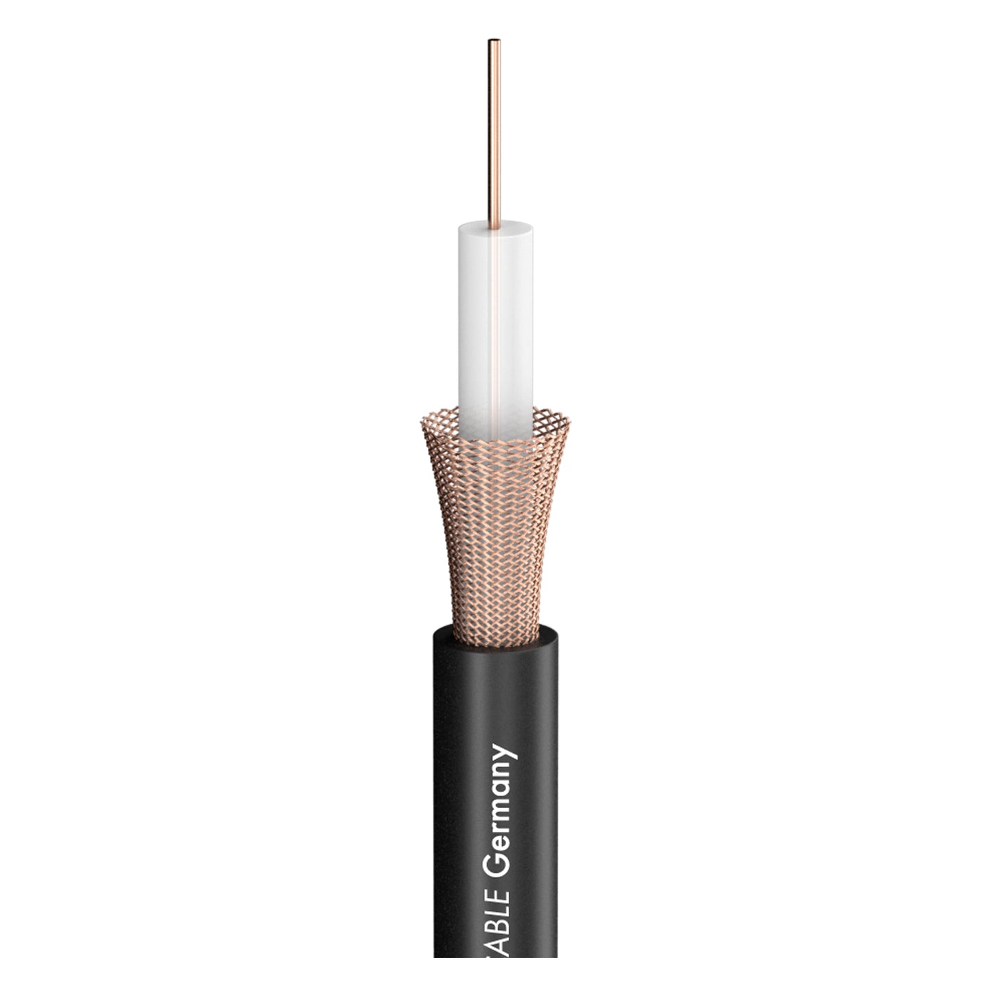 RG/U Coax SC-Classic Series MKII; 1 x 0,60; PVC Ø 6,20 mm; juodas - 100 m ritė