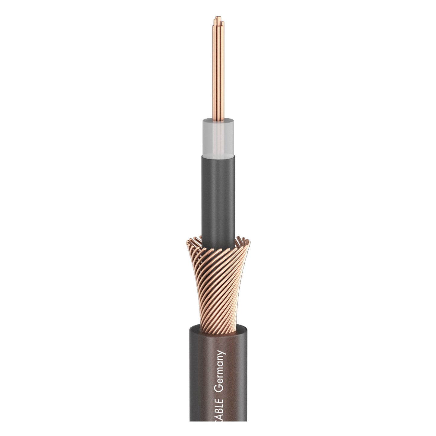Instrumentinis kabelis SC-SPIRIT juodas ZILK; 1 x 0,25 mm²; PVC Ø 7,20 mm; juodas, semi-skaidrus