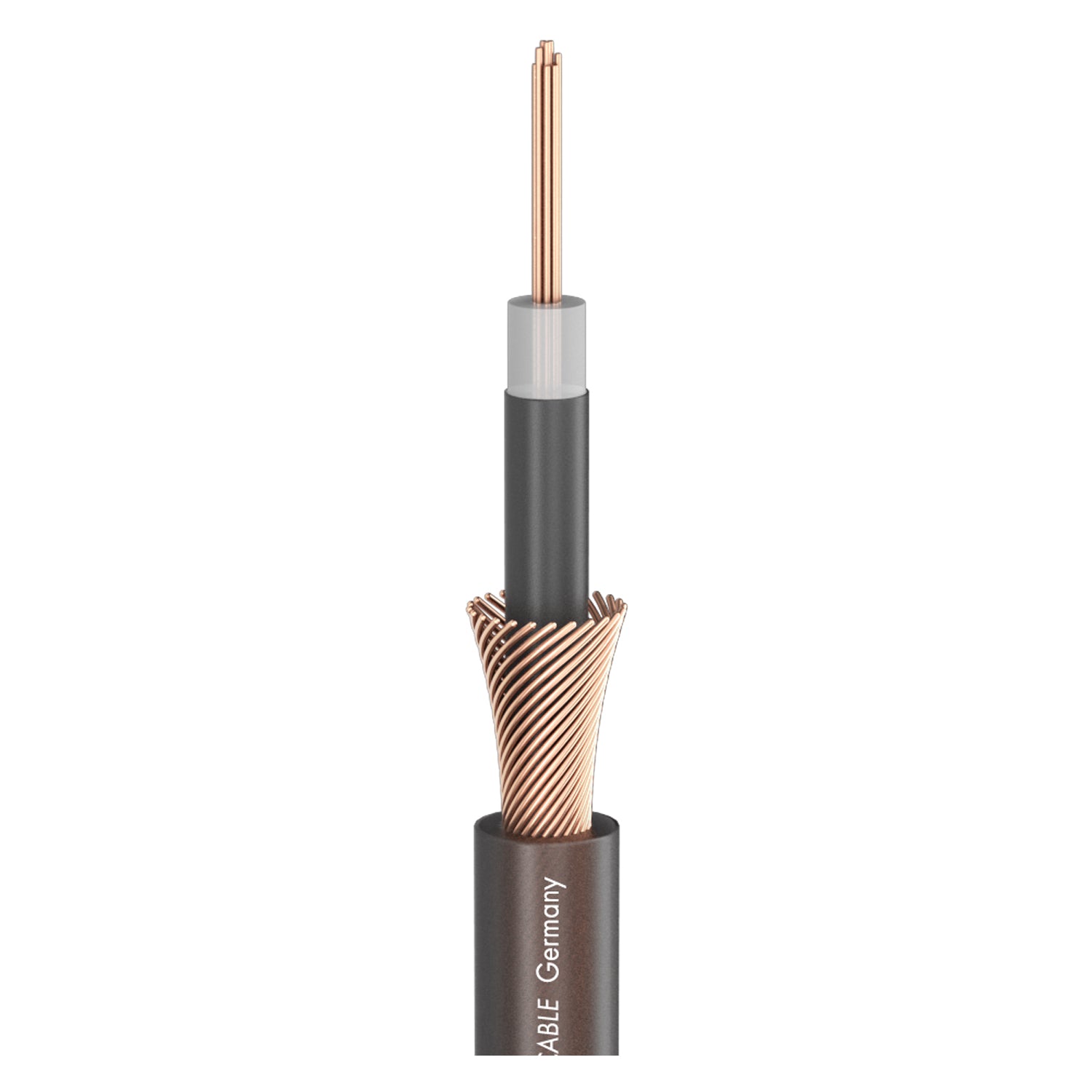 Instrumentinis kabelis SC-SPIRIT juodas ZILK; 1 x 0,25 mm²; PVC Ø 7,20 mm; juodas, semi-skaidrus - 500 m ritė