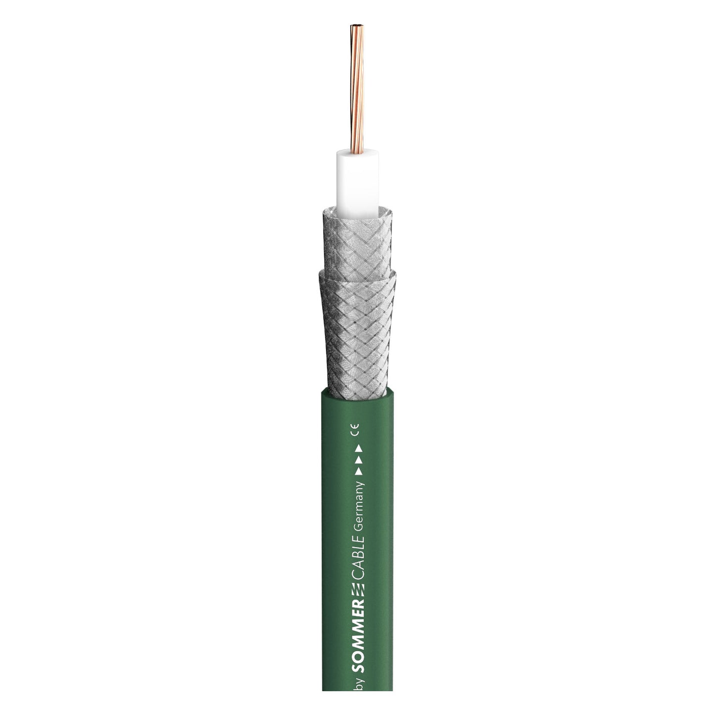 SDI kabelis 12G SC-Vector Plus RCB 1.6L/7.3; 1 x 1,40; PVC Ø 10,30 mm; žalias - 200 m ritė