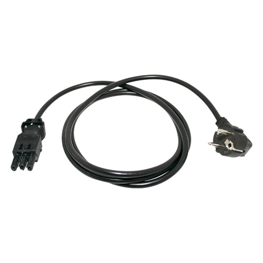 Power supply, 3 x 1,50 mm² | GST18i3 connector female / Angled Schuko connector male, Wieland