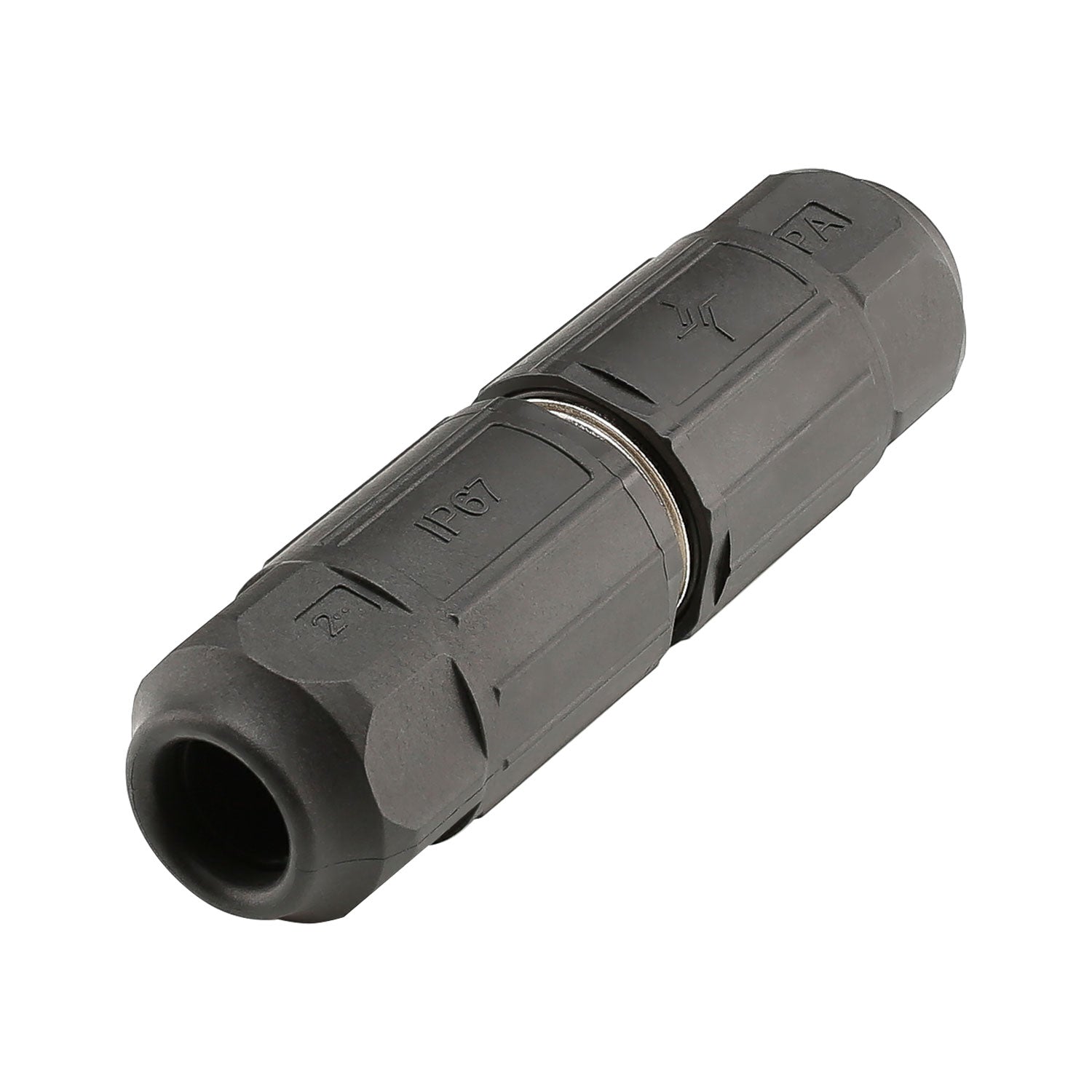 RJ45-sujungiklis, for repairs and subsequent making of LAN connections, pilkas