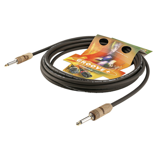 Instrumentinis kabelis SC-SPIRIT LLX, HICON WOODPLUG, 1 x 0,38 mm² | jack / jack, HICON