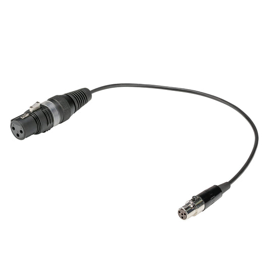 Dynamic microphone cable, 2 x 0,14 mm² | Mini-XLR / XLR, HICON