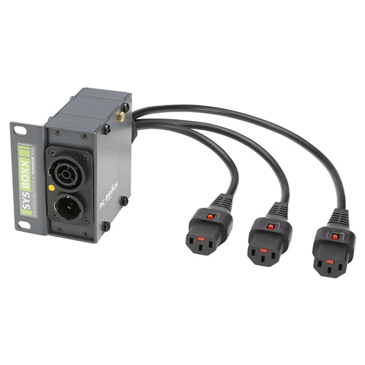 AC-Brick Adapter | NAC3PX True1 in / out/IEC locking mains socket with cable 0,50 m