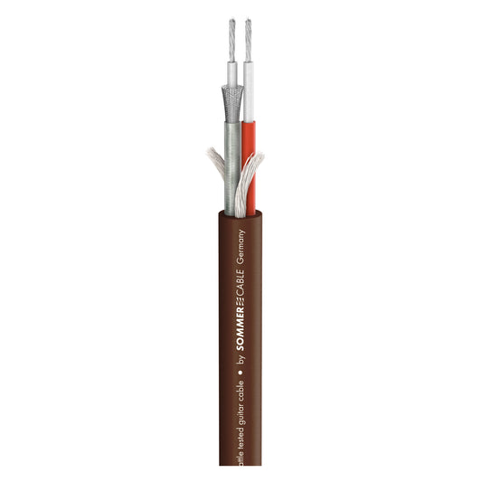 Instrumentinis kabelis Colonel Incredible; 2 x 0,35 mm²; PVC Ø 7,20 mm; rudas