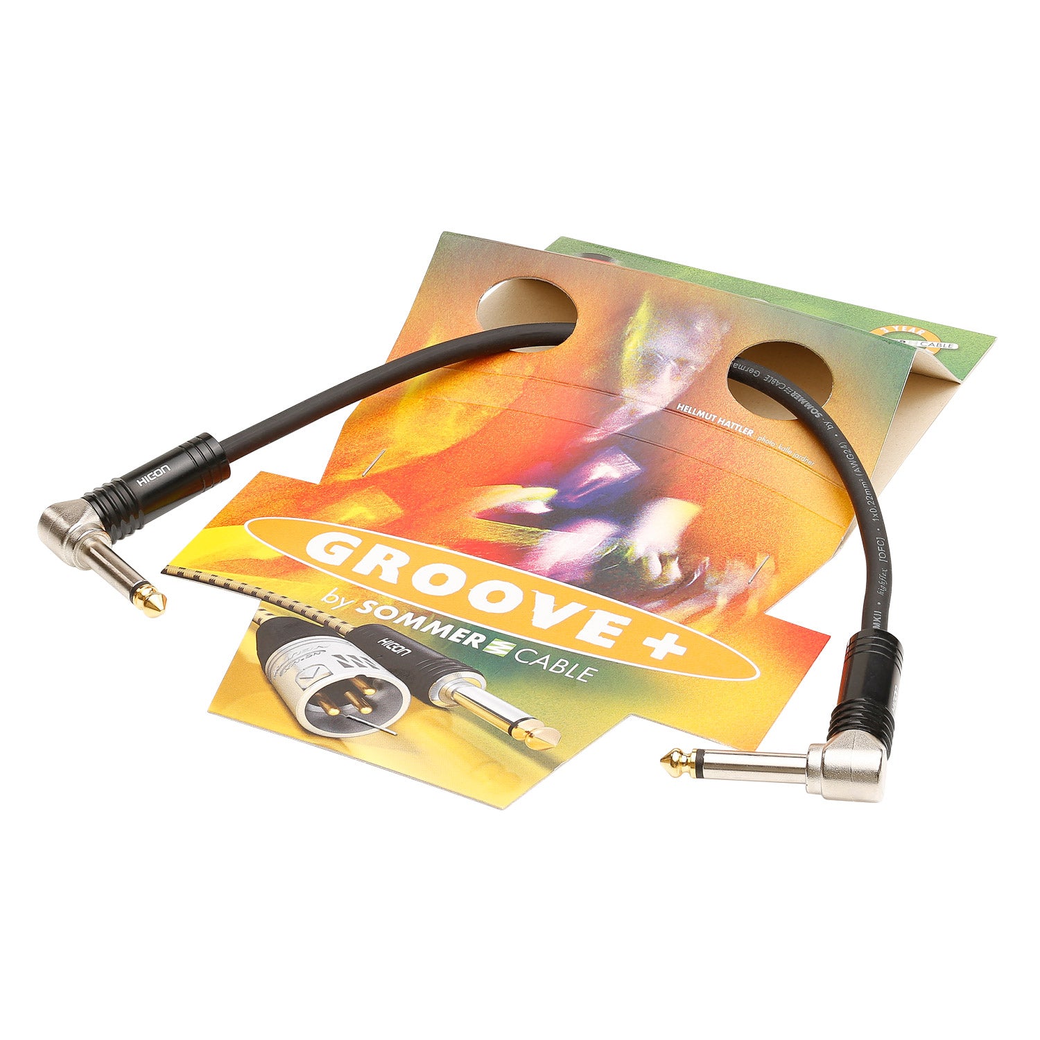 Instrumentinis kabelis Tricone® MKII, 1 x 0,22 mm² | jack / jack, HICON
