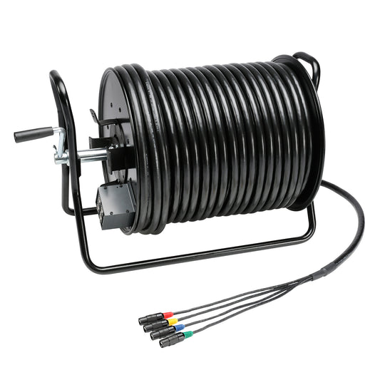 Tinklo kabelis SC-Mercator CAT.7, 8 x 0,22 mm² | RJ45 / RJ45, HIROSE on cable spool