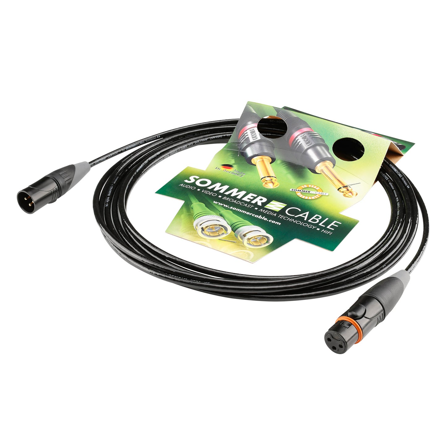 Mikrofono kabelis SC-AQUA MARINEX, 2 x 0,14 mm² | XLR / XLR, HICON