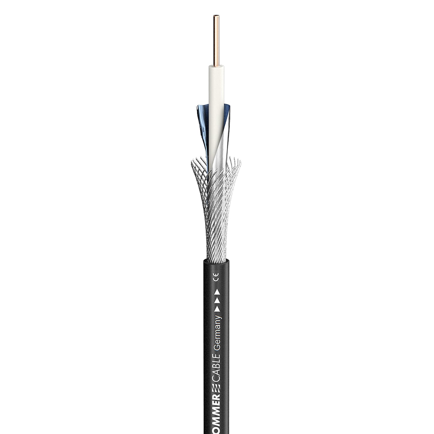 Vaizdo kabelis SC-Monomax 0.41/1.9 CPR-Version; 1 x 0,41; PVC Ø 3,60 mm; juodas; Eca