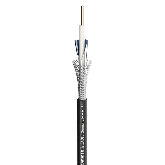 SDI kabelis 12G SC-Monomax 0.41/1.9 CPR-Version; 1 x 0,41; PVC Ø 3,60 mm; juodas; Eca - 500 m ritė