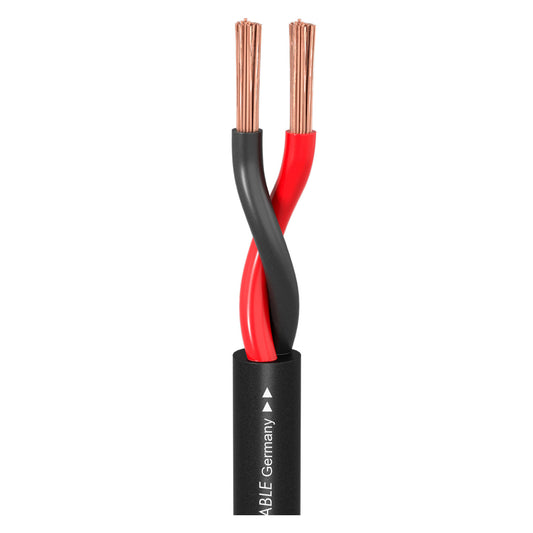 Installation cable Meridian Install SP240 CPR-Version; 2 x 4,00 mm²; FRNC Ø 10,20 mm; juodas; Cca