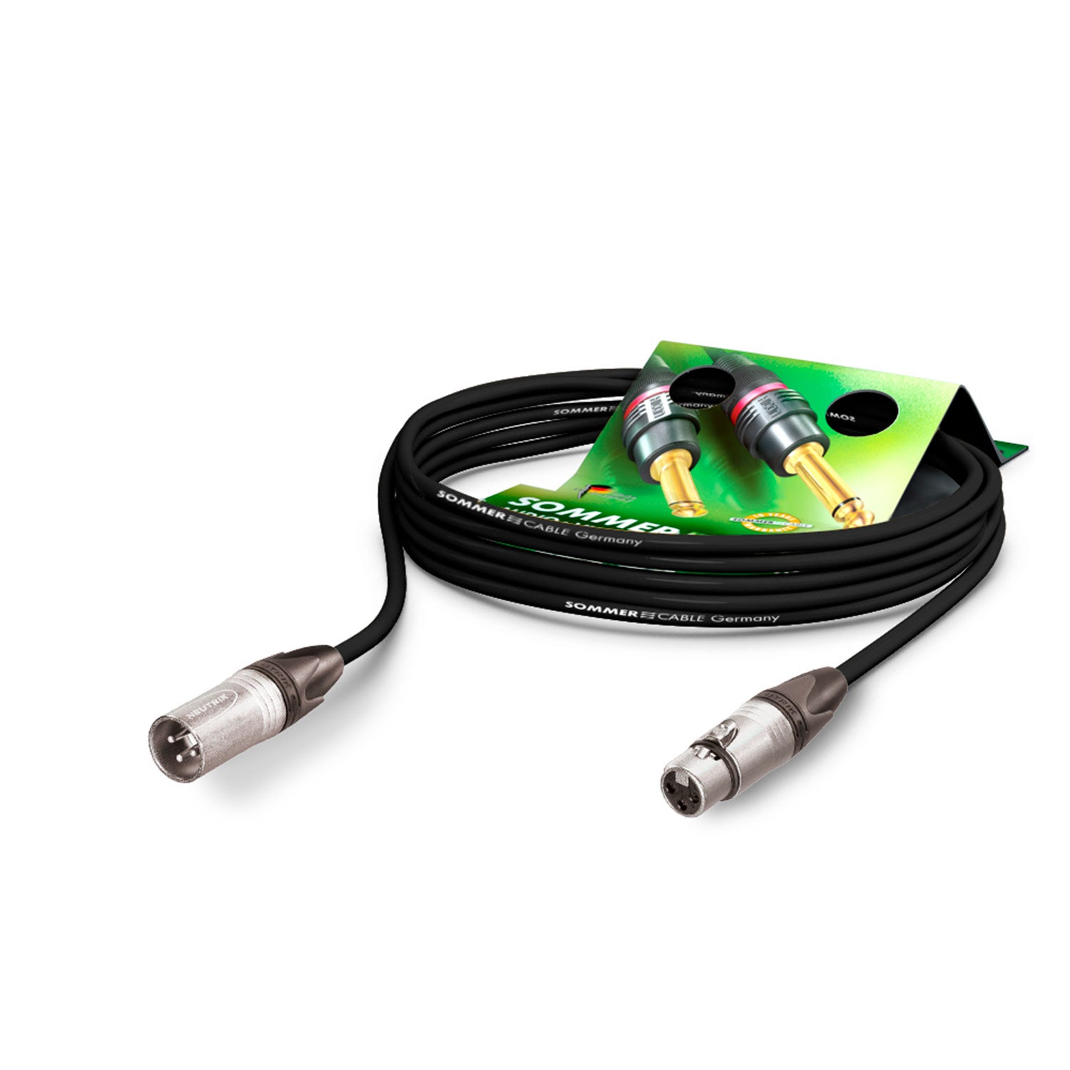 Mikrofono kabelis SC-SEMICOLON PUR, 4 x 0,14 mm² | XLR / XLR, NEUTRIK®