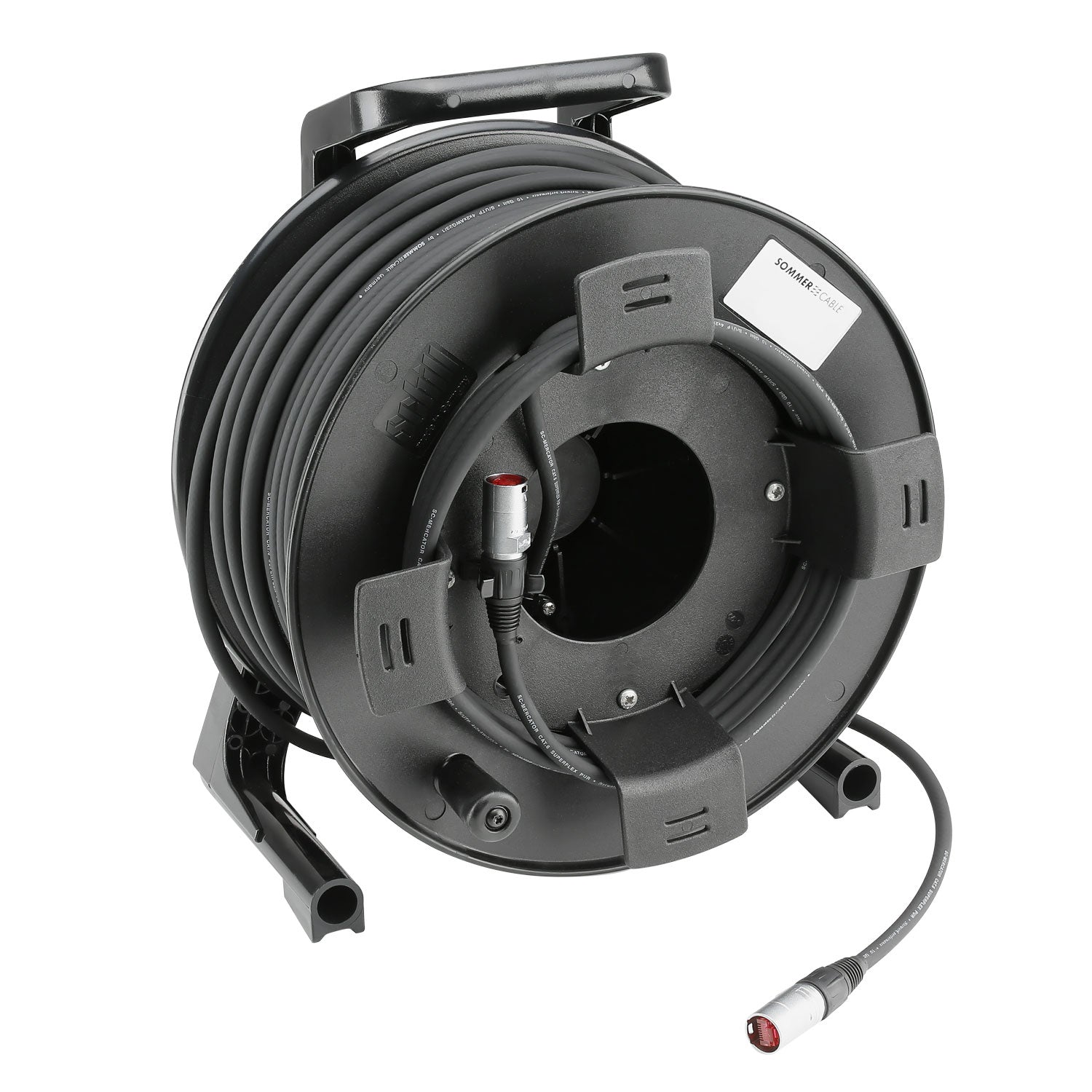 Tinklo kabelis SC-Mercator CAT.6 PUR SUPERFLEX, 8 x 0,25 mm² | RJ45 / RJ45, NEUTRIK® On cable reel - GT310