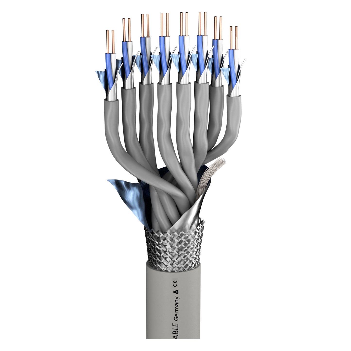 Modulation cable Logicable MP CPR-Version; FRNC; pilkas | 2 x 0,57 mm (≙ 0,26 mm²) x number of pairs; Dca