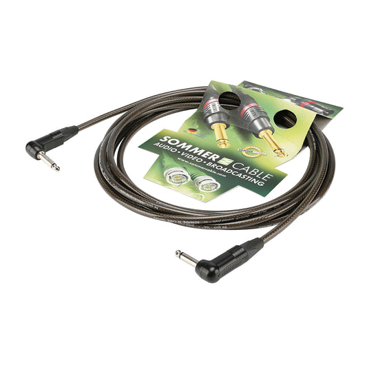 Instrumentinis kabelis SC-Spirit XXL, 1 x 0,75 mm² | jack / jack 90°, NEUTRIK®